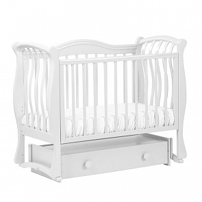 Кровать детская Лель БИ 08.4 Маргаритка маятник универсальный, белый (Лель, LIEL-БИ 08.4_белый)